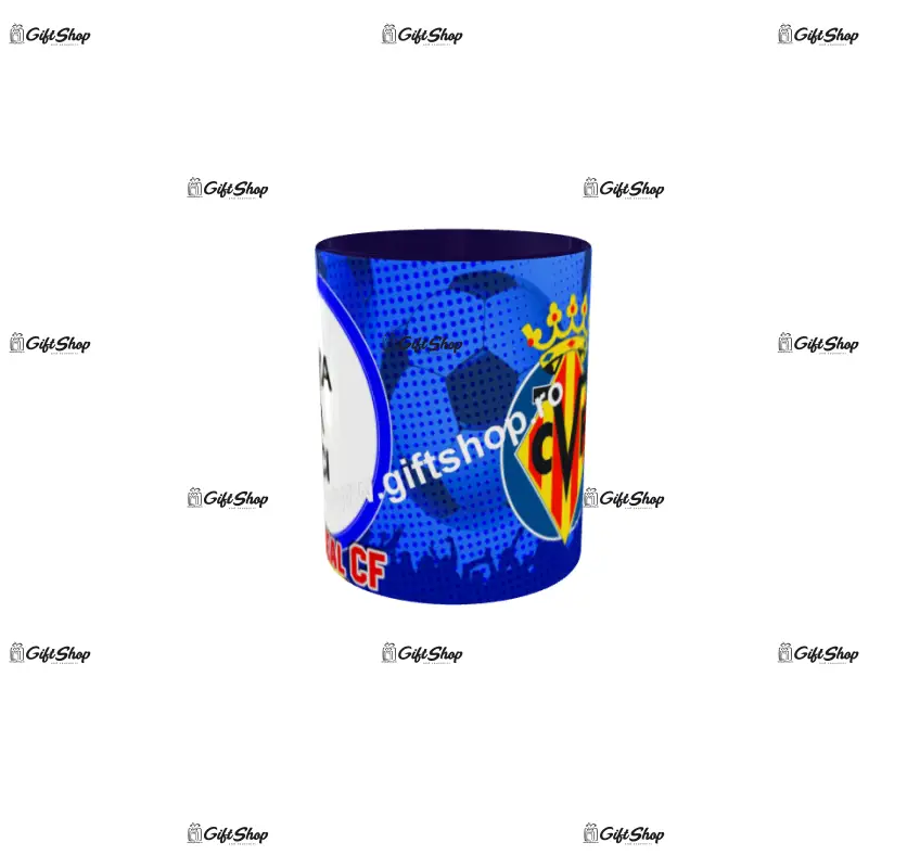 Villarreal cf, cana personalizata cu poza, model 3311